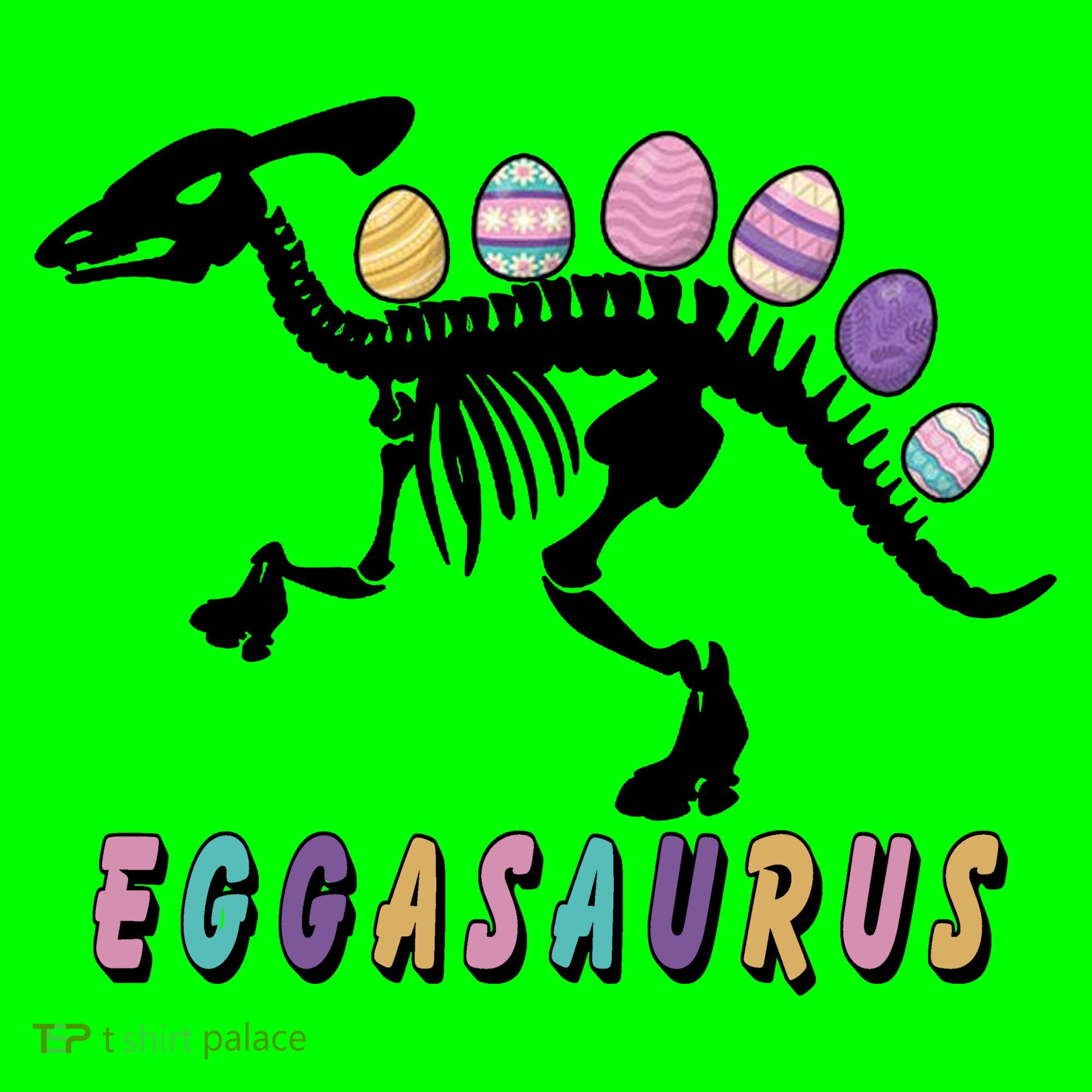 Eggasaurus Plateosaurus Funny Cute Easter Coaster