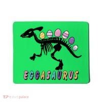 Eggasaurus Plateosaurus Funny Cute Easter Mousepad thumb 0