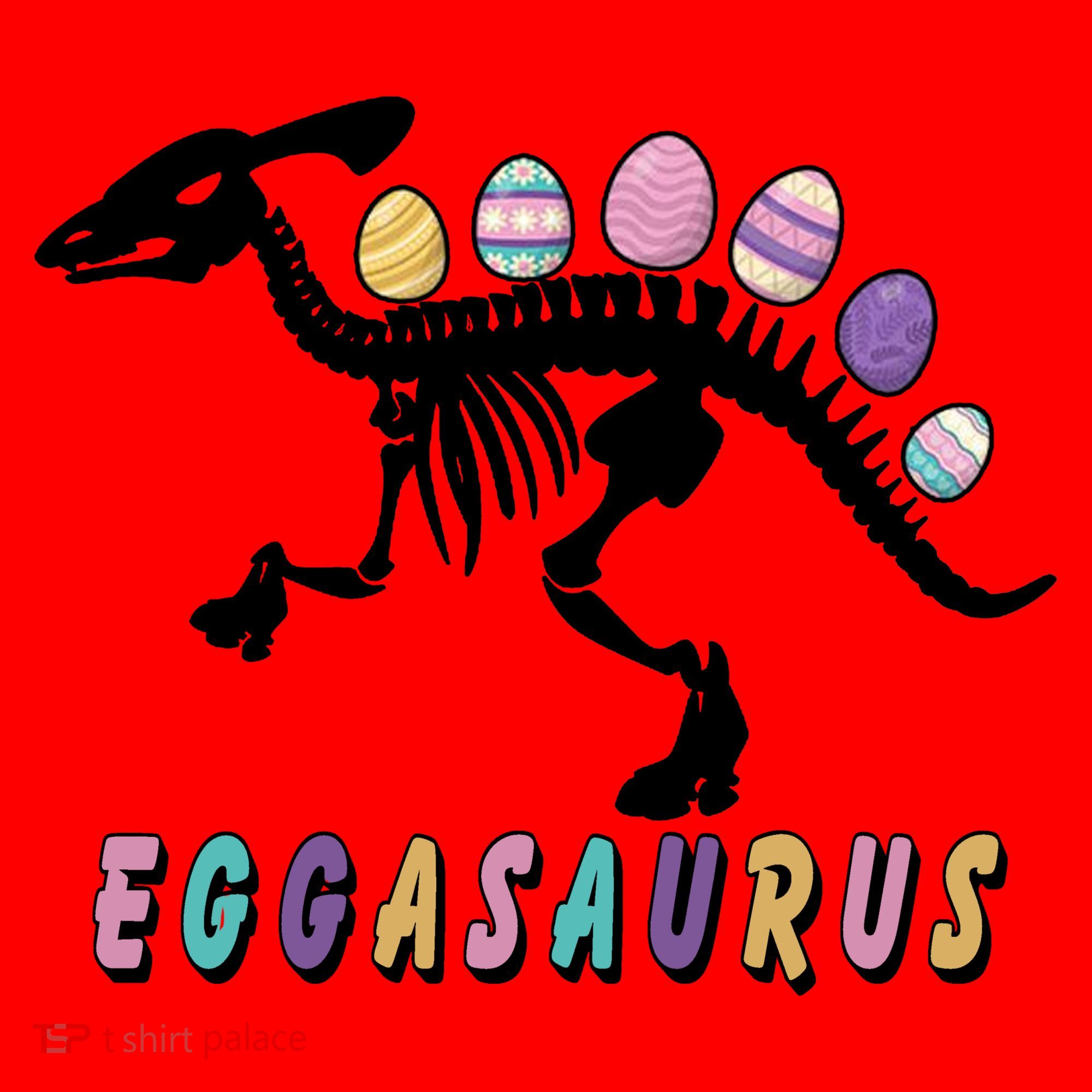 Eggasaurus Plateosaurus Funny Cute Easter Santa Hat