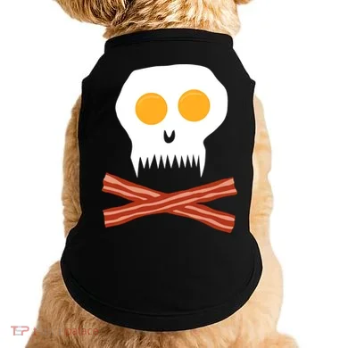 Eggs And Bacon Skull Doggie Tank