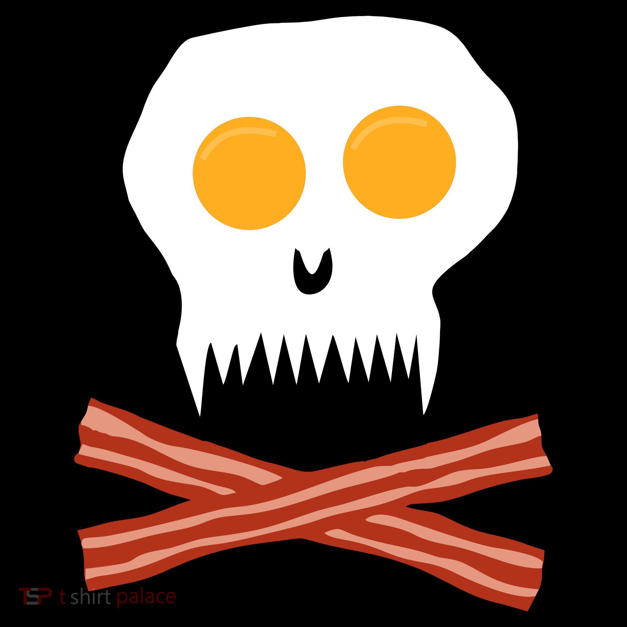 Eggs And Bacon Skull Sweatshirt