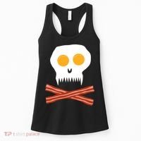 Eggs And Bacon Skull Women's Tank Top thumb 0
