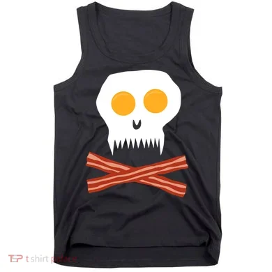 Eggs And Bacon Skull Tank Top