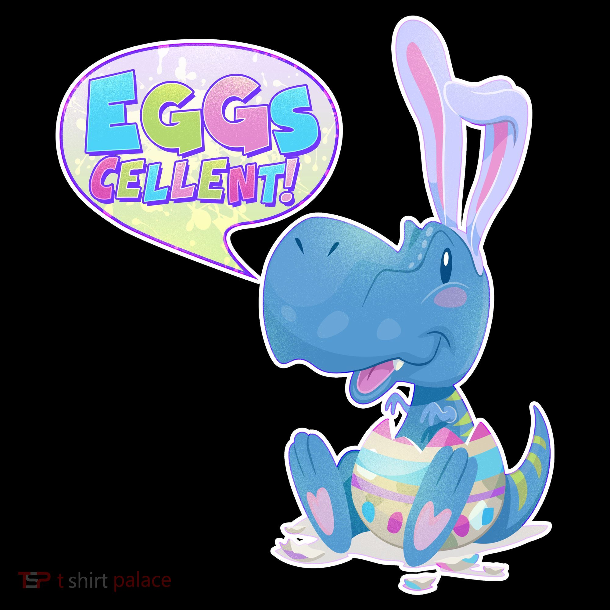 EGGS-Cellent! Cute Easter T-Rex Backpack