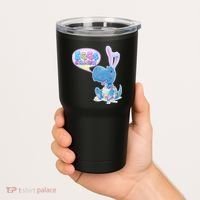 EGGS-Cellent! Cute Easter T-Rex Tumbler thumb 2