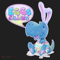 EGGS-Cellent! Cute Easter T-Rex Tumbler thumb 3