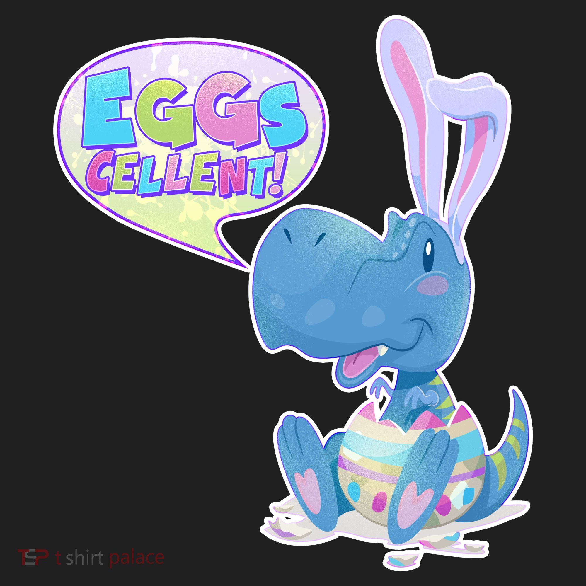 EGGS-Cellent! Cute Easter T-Rex Tumbler