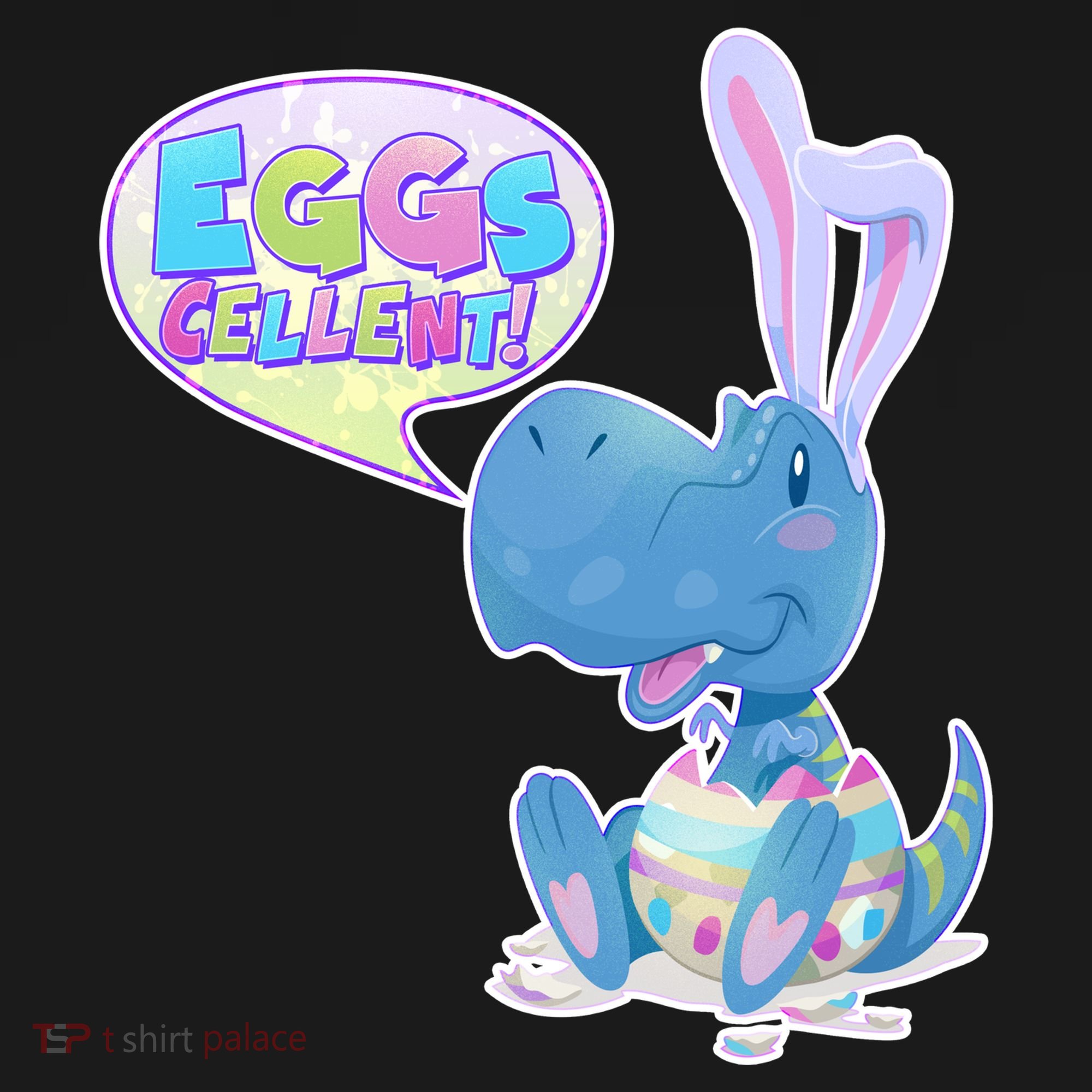 EGGS-Cellent! Cute Easter T-Rex Ornament