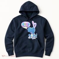EGGS-Cellent! Cute Easter T-Rex Hoodie thumb 0
