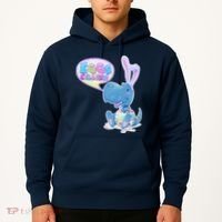 EGGS-Cellent! Cute Easter T-Rex Hoodie thumb 2