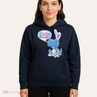 EGGS-Cellent! Cute Easter T-Rex Hoodie thumb 5