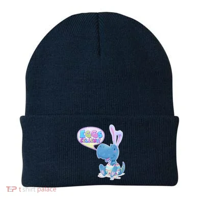 EGGS-Cellent! Cute Easter T-Rex Beanie