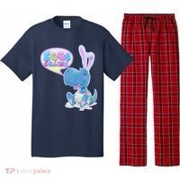 EGGS-Cellent! Cute Easter T-Rex Pajama Set thumb 0