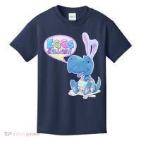 EGGS-Cellent! Cute Easter T-Rex Kids T-Shirt thumb 0