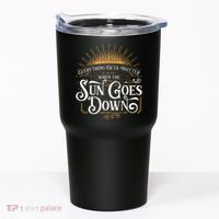 Everything Gets Hotter When The Sun Goes Down Country Music Tumbler thumb 0