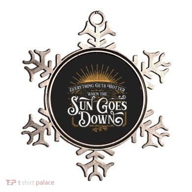 Everything Gets Hotter When The Sun Goes Down Country Music Ornament