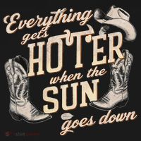 Everything Gets Hotter When The Sun Goes Down Country Music Mousepad thumb 1
