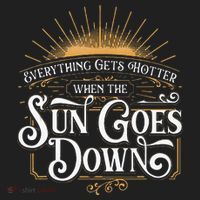 Everything Gets Hotter When The Sun Goes Down Country Music Beanie thumb 2