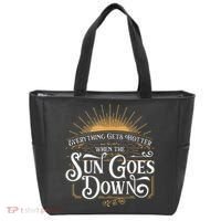 Everything Gets Hotter When The Sun Goes Down Country Music Tote Bag thumb 0