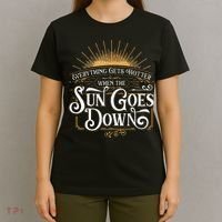 Everything Gets Hotter When The Sun Goes Down Country Music T-Shirt thumb 4