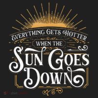 Everything Gets Hotter When The Sun Goes Down Country Music Beanie thumb 2