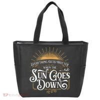 Everything Gets Hotter When The Sun Goes Down Country Music Tote Bag thumb 0