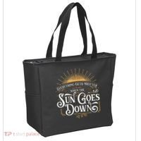 Everything Gets Hotter When The Sun Goes Down Country Music Tote Bag thumb 2