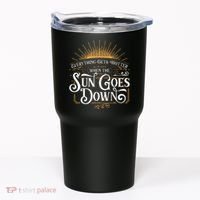Everything Gets Hotter When The Sun Goes Down Country Music Tumbler thumb 0