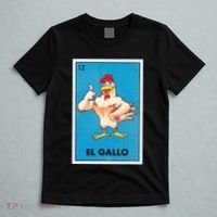 El Gallo Lottery Tradicional Vintage Rooster T-Shirt thumb 5