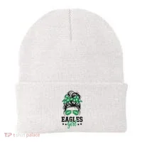 Eagles Girl Messy Bun Beanie thumb 0