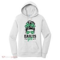Eagles Girl Messy Bun Women's Hoodie thumb 0