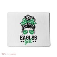 Eagles Girl Messy Bun Mousepad thumb 0