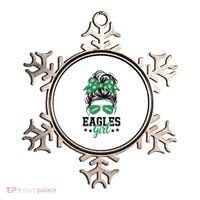 Eagles Girl Messy Bun Ornament thumb 0