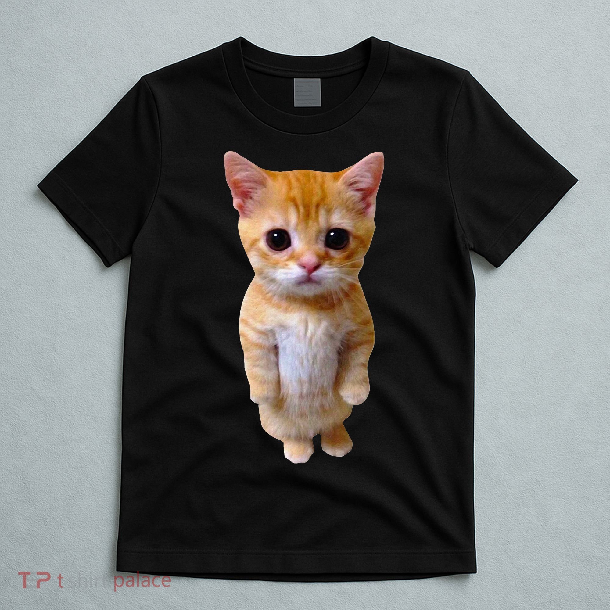 El Gato Meme Sad Crying Cat Munchkin Kitty Meme Trendy T-Shirt