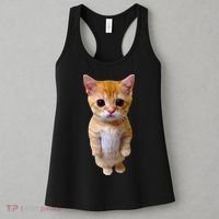 El Gato Meme Sad Crying Cat Munchkin Kitty Meme Trendy Women's Tank Top thumb 3