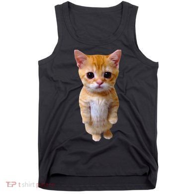 El Gato Meme Sad Crying Cat Munchkin Kitty Meme Trendy Tank Top