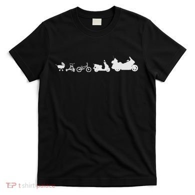Evolution Goldwing Motorcycle Gift For Motorcyclist Biker T-Shirt