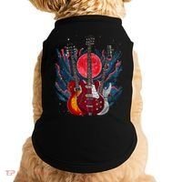 Electric Guitar Musical Instrut Guitarist Guitar Funny Gift Doggie Tank thumb 0