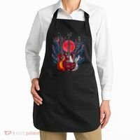 Electric Guitar Musical Instrut Guitarist Guitar Funny Gift Apron thumb 2