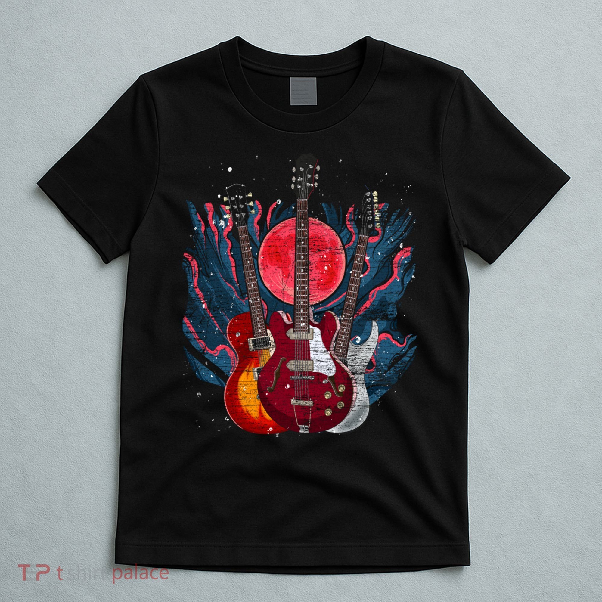 Electric Guitar Musical Instrut Guitarist Guitar Funny Gift T-Shirt