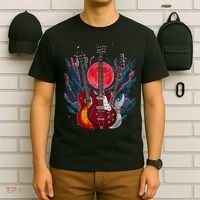 Electric Guitar Musical Instrut Guitarist Guitar Funny Gift T-Shirt thumb 6