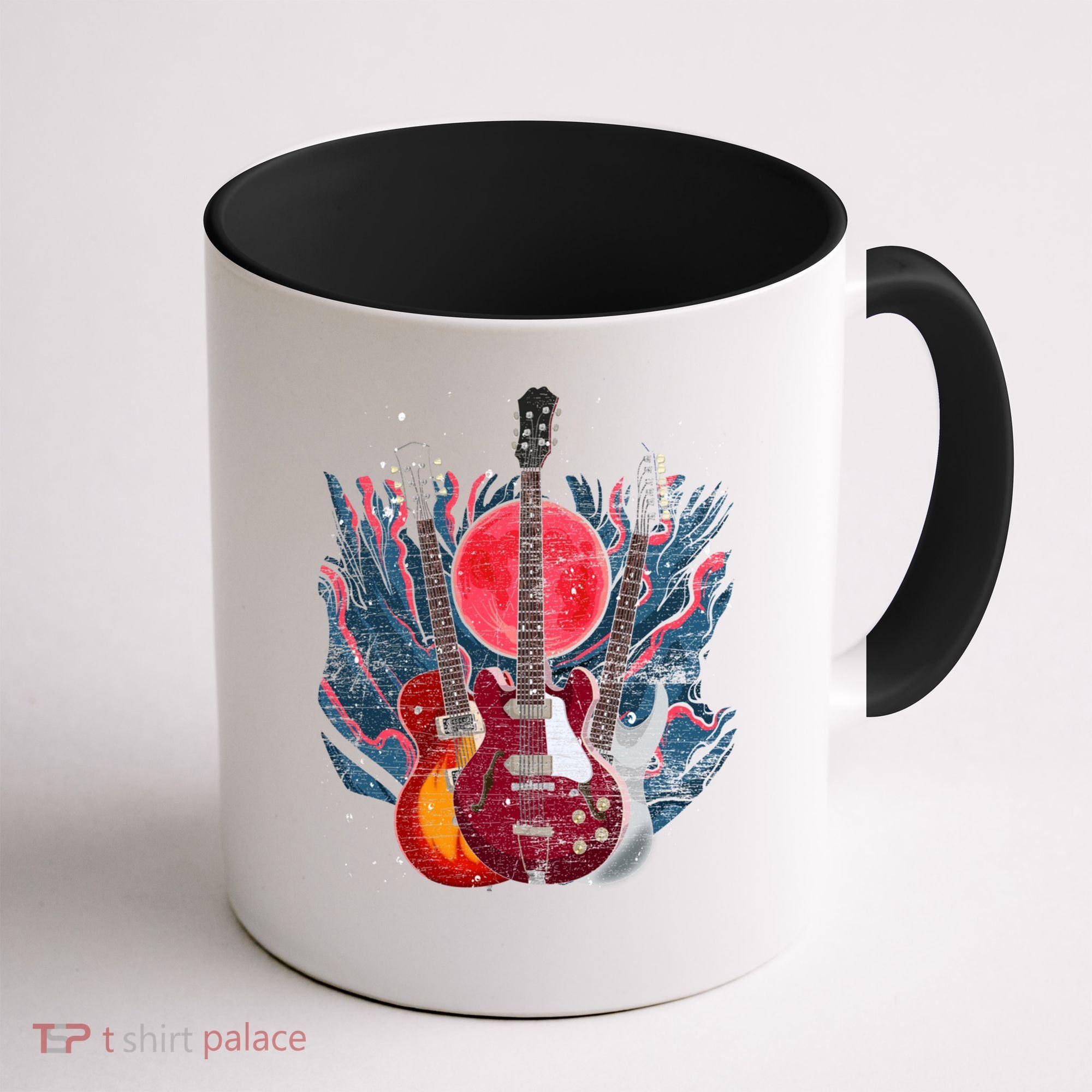 Electric Guitar Musical Instrut Guitarist Guitar Funny Gift Coffee Mug
