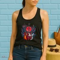 Electric Guitar Musical Instrut Guitarist Guitar Funny Gift Women's Tank Top thumb 2