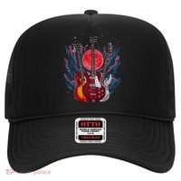Electric Guitar Musical Instrut Guitarist Guitar Funny Gift Hat thumb 0