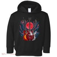Electric Guitar Musical Instrut Guitarist Guitar Funny Gift Toddler Hoodie thumb 0