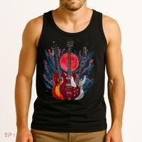 Electric Guitar Musical Instrut Guitarist Guitar Funny Gift Tank Top thumb 3