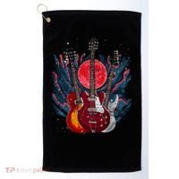 Electric Guitar Musical Instrut Guitarist Guitar Funny Gift Golf Towel thumb 0