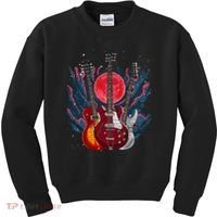 Electric Guitar Musical Instrut Guitarist Guitar Funny Gift Kids Sweatshirt thumb 0