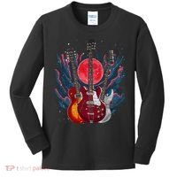 Electric Guitar Musical Instrut Guitarist Guitar Funny Gift Kids Long Sleeve Shirt thumb 0