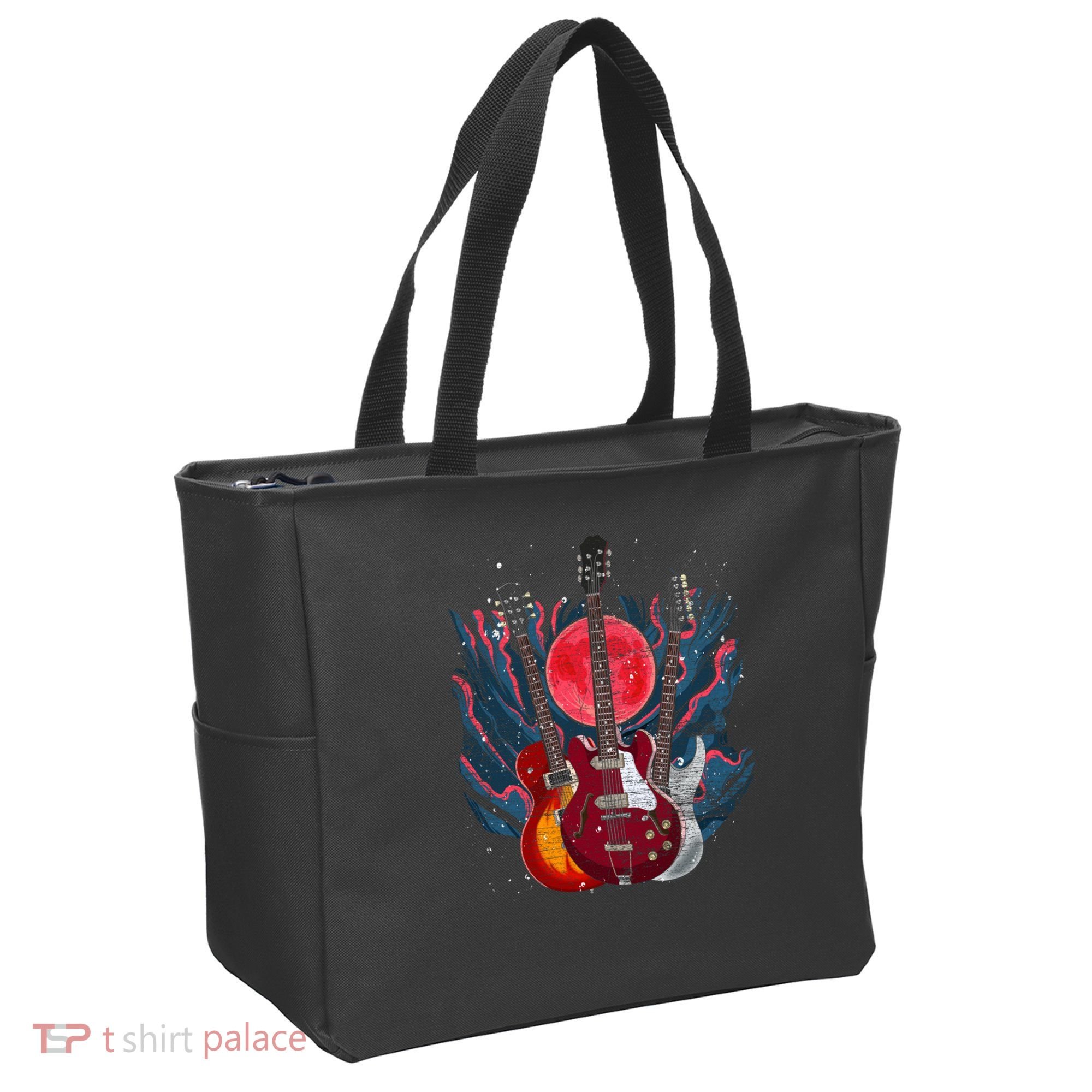 Electric Guitar Musical Instrut Guitarist Guitar Funny Gift Tote Bag